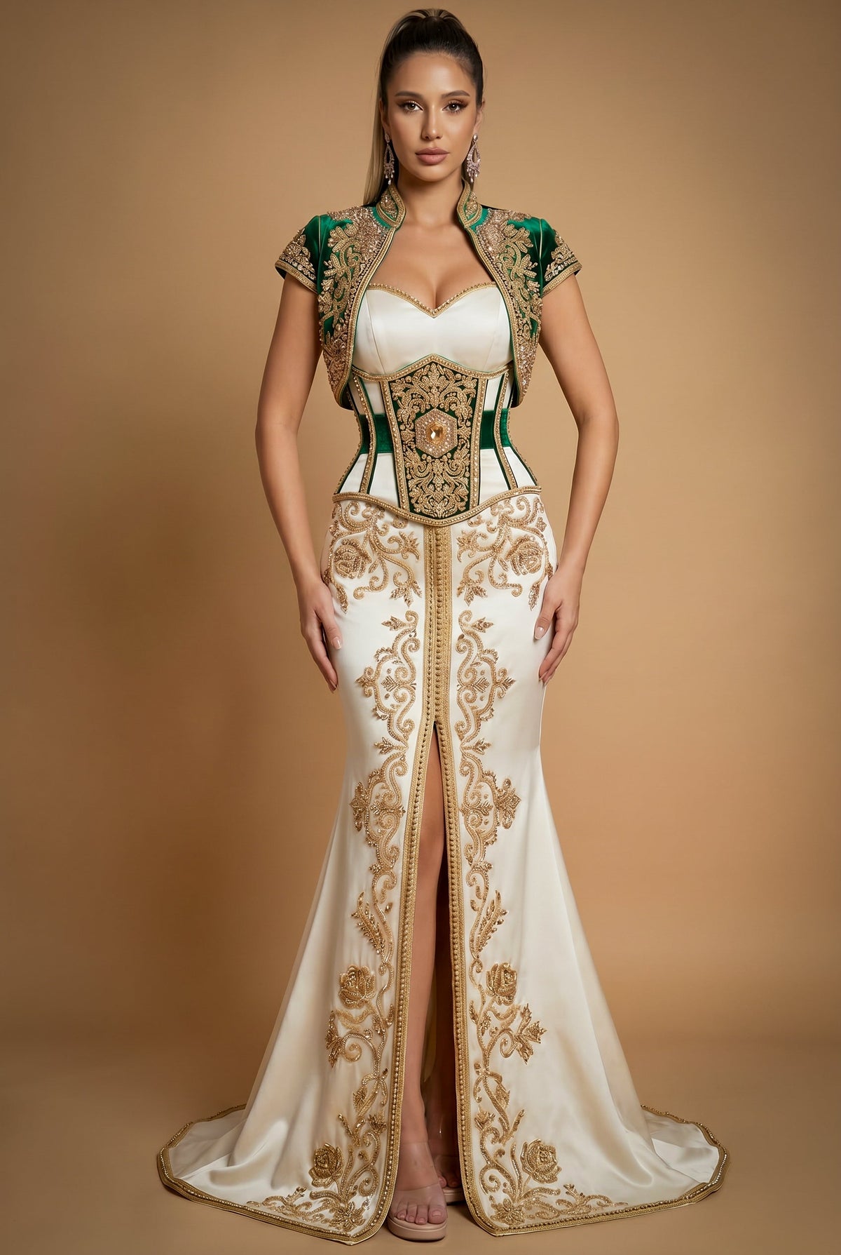 Caftan Royal Émeraude