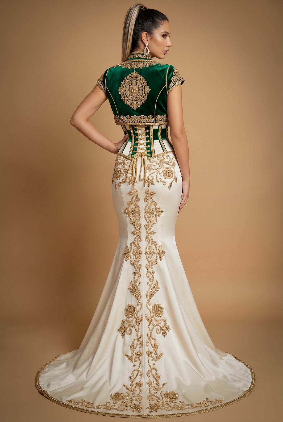 Caftan Royal Émeraude