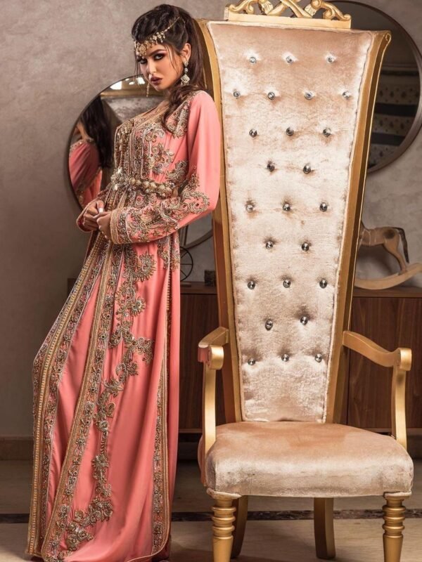 Caftan haute couture mariage