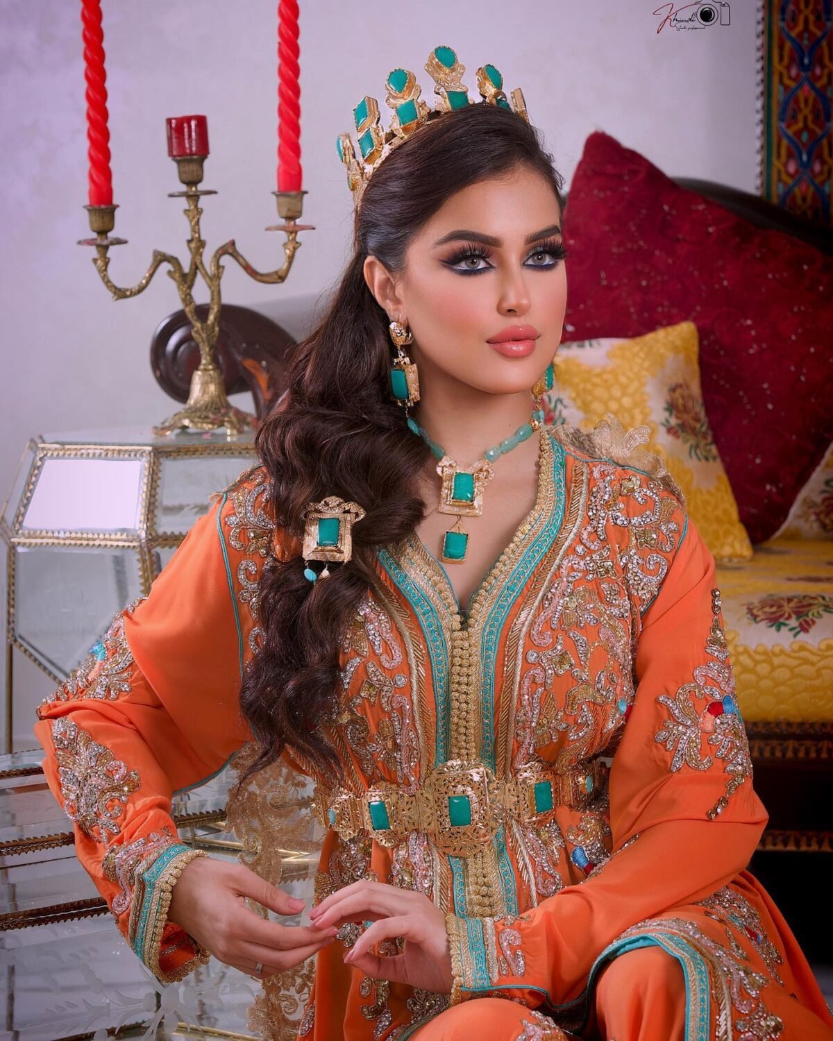 Caftan haute couture Siham – Image 3